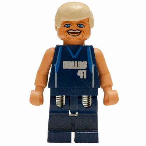 Minifigurka Dirk Nowitzki, Dallas Mavericks #41