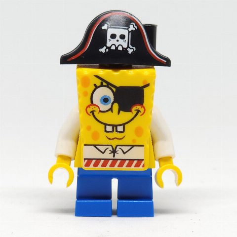 Minifigurka SpongeBob Squarepants in Pirate Outfit