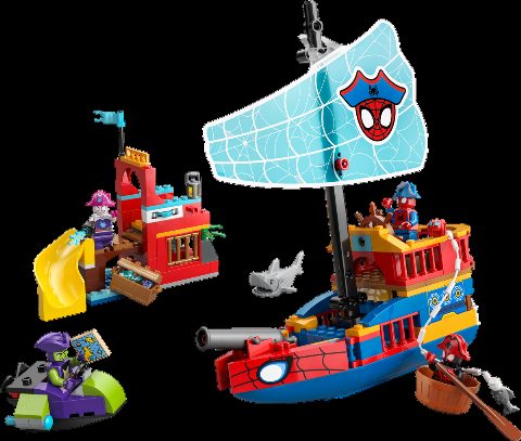 Zestaw LEGO Team Spidey Pirate Ship (Super Heroes Marvel)
