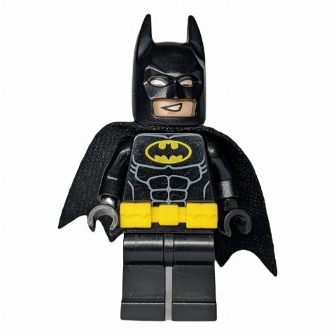 Minifigurka Batman, Black Suit, Black Cape and Cowl, Utility Belt (3626cpr2106 Head)