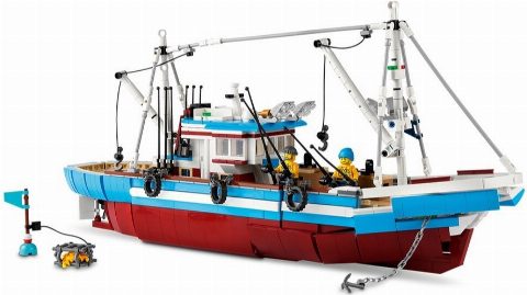 Zestaw LEGO Great Fishing Boat (BrickLink Designer Program)
