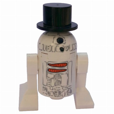 Minifigurka Astromech Droid, R2-D2, Snowman