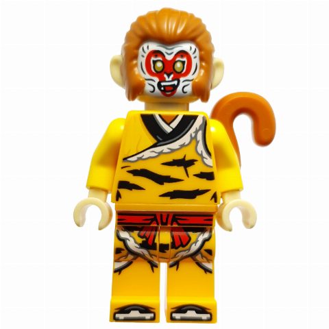 Minifigurka Monkey King, Red and White Facepaint
