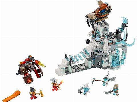 Zestaw LEGO Sir Fangar's Ice Fortress (Legends of Chima)