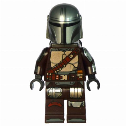 Minifigurka The Mandalorian / Din Djarin, Dark Brown Outfit with Jet Pack
