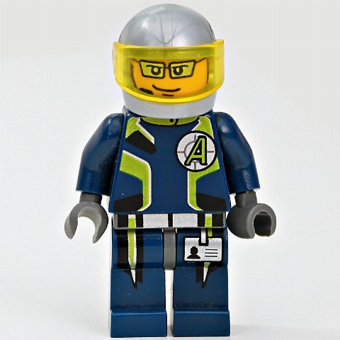 Minifigurka Agent Fuse with Helmet