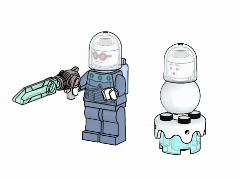 Zestaw LEGO Mr. Freeze & Snowman (Super Heroes DC)