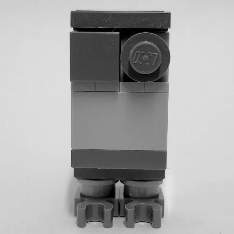 Minifigurka GNK Power Droid (Gonk) - Light Bluish Grey Body, Dark Bluish Grey Legs