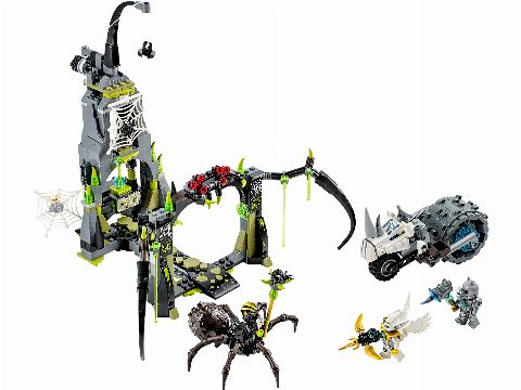 Zestaw LEGO Spinlyn's Cavern (Legends of Chima)