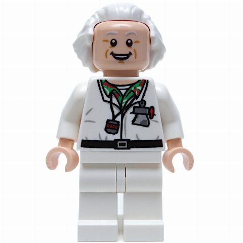 Minifigurka Doc Brown (Dimensions)