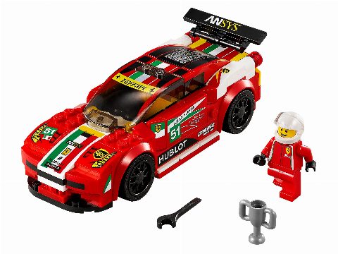 Zestaw LEGO® 458 Italia GT2 (Speed Champions)