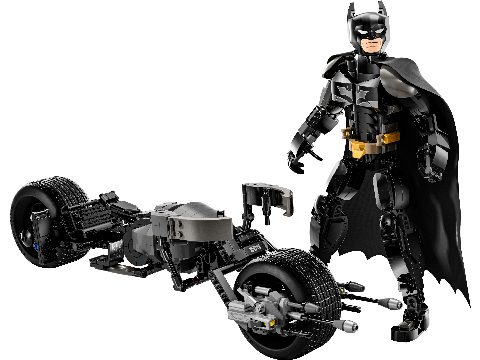 Zestaw LEGO Batman Construction Figure and the Bat-Pod Bike (Super Heroes DC)