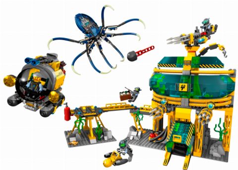 Zestaw LEGO Aquabase Invasion (Aquazone)