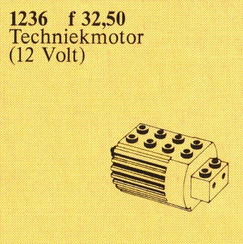 Zestaw LEGO 12V Technic Motor (Service Packs)