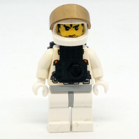 Minifigurka Mars Astronaut, Stubble, Printed Hair, Jet Pack