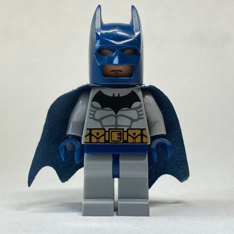Minifigurka Batman, Light Bluish Gray Suit, Dark Blue Cape and Cowl