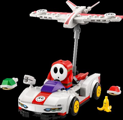 Zestaw LEGO Mario Kart – Shy Guy & P-Wing (Super Mario)