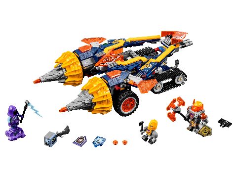 Zestaw LEGO Axl's Rumble Maker (Nexo Knights)