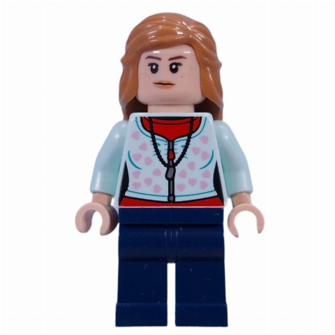 Minifigurka Lavender Brown, Light Aqua Sweater