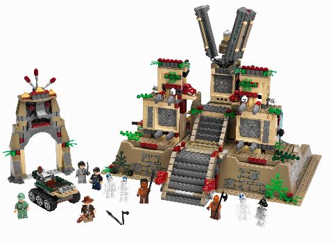 Zestaw LEGO Temple of the Crystal Skull (Indiana Jones)