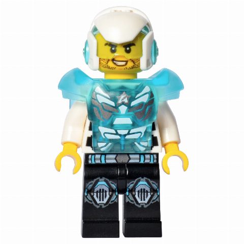 Minifigurka Agent Jack Fury with Helmet and Shoulder Armor