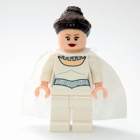 Minifigurka Princess Leia, White Robe, White Cape