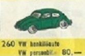 Zestaw LEGO® 1:87 VW Beetle (System)