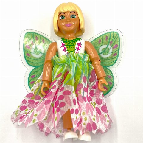 Minifigurka Belville Fairy, Dress with Green Wings