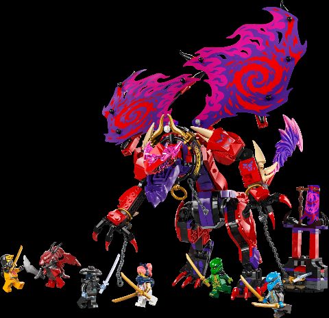 Zestaw LEGO Thunderfang Dragon of Chaos (Ninjago)