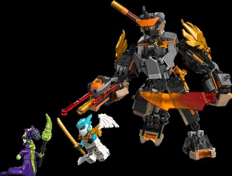 Zestaw LEGO Cole's Mission Mech & Dragon Zane (Ninjago)