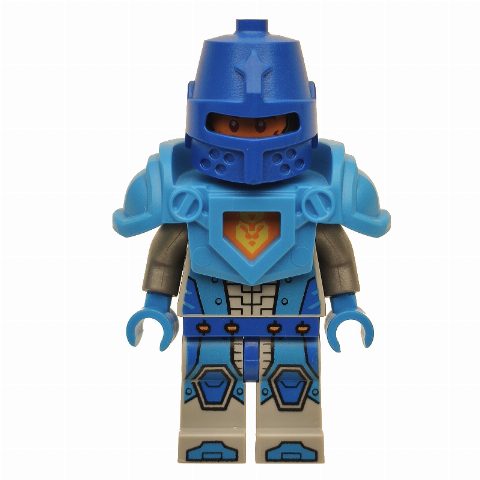 Minifigurka Nexo Knight Soldier with Dark Azure Armor, Dark Azure Hands