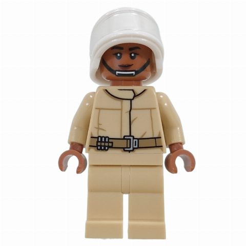 Minifigurka Rebel Crew, Sienna Brown Head