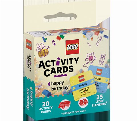 Zestaw LEGO® Activity Cards: Happy Birthday (Gear)