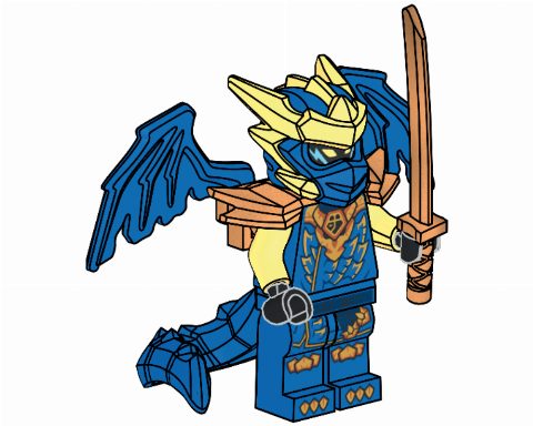 Zestaw LEGO Dragon Jay (Ninjago)