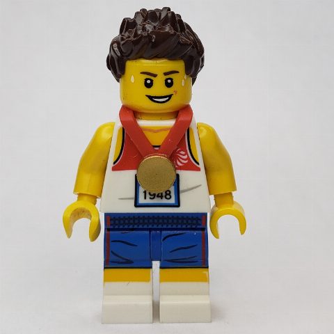 Minifigurka Relay Runner, Team GB (CMF)