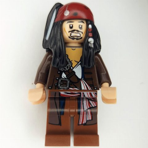Minifigurka Captain Jack Sparrow with Open Jacket