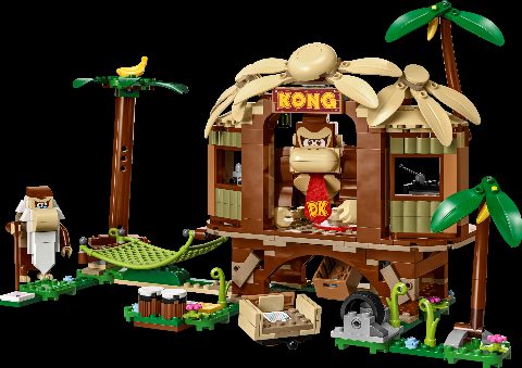 Zestaw LEGO Donkey Kong's Tree House (Super Mario)