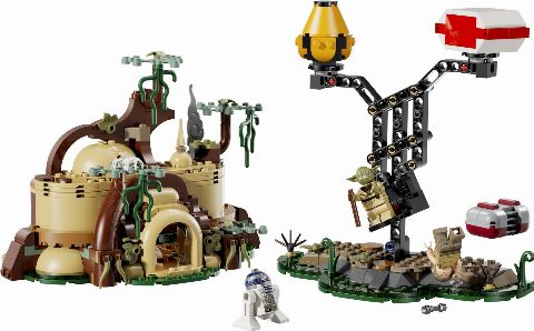 Zestaw LEGO Yoda's Hut and Jedi Training (Star Wars)