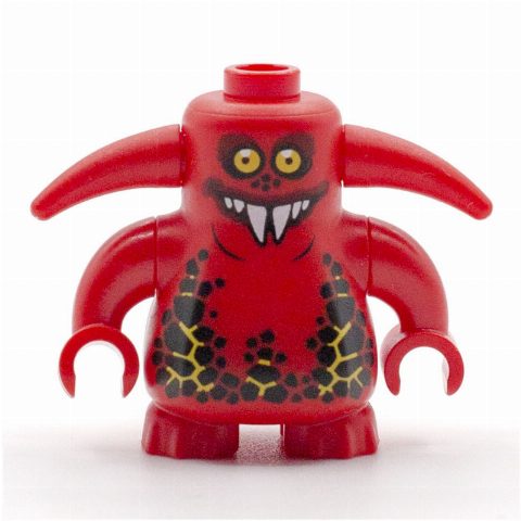 Minifigurka Scurrier with Large Yellow Eyes and Two Long Front Teeth