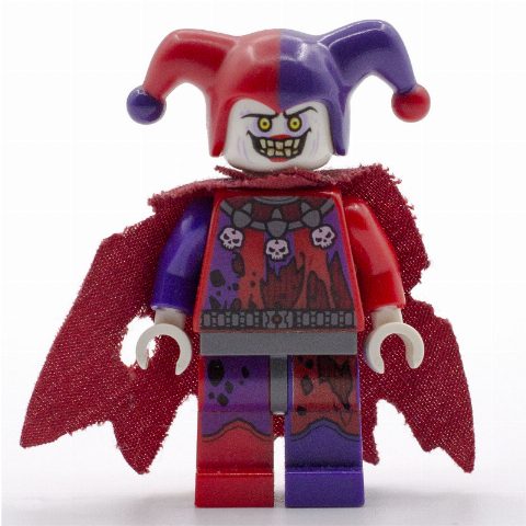 Minifigurka Jestro with Red and Dark Purple Outfit