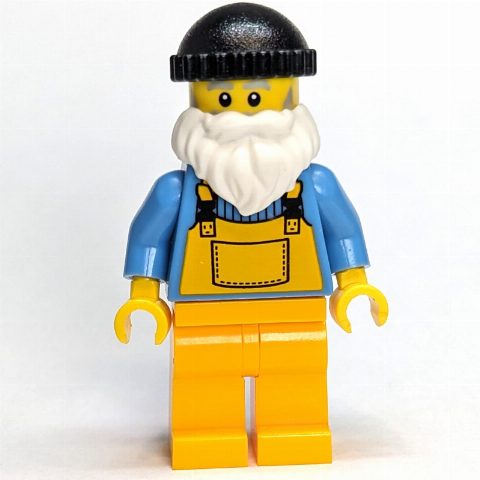Minifigurka Fisherman - Black Cap