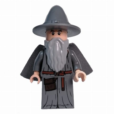 Minifigurka Gandalf The Grey - Cape, Hat