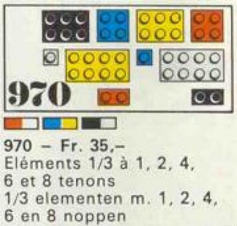 Zestaw LEGO 47 1/3 elements (plates) (System)