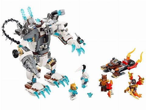 Zestaw LEGO Icebite's Claw Driller (Legends of Chima)