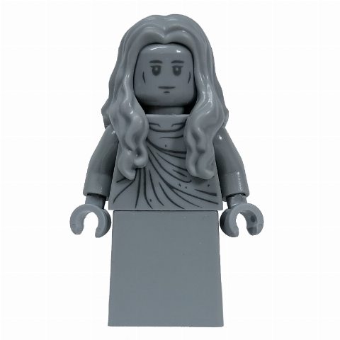 Minifigurka Statue - Dress/Robe, Wavy Hair