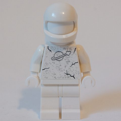 Minifigurka Space Police III - Classic Space Statue