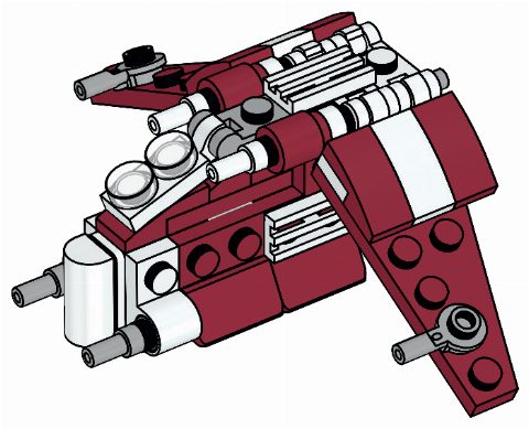 Zestaw LEGO Republic Gunship (Star Wars)