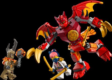 Zestaw LEGO Kai's Dragon Mech Battle Pack (Ninjago)