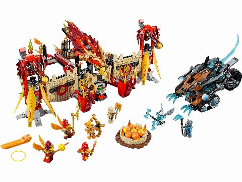 Zestaw LEGO Flying Phoenix Fire Temple (Legends of Chima)