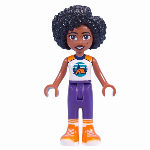 Minifigurka Jamila - Adventure Camp, Dark Purple Pants